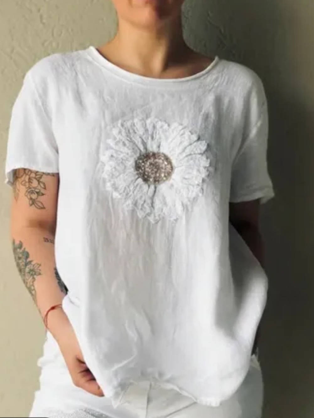 Femme Fatale linen top